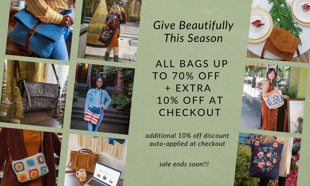 Give Beautifully This Season Anabaglish Bags up to 80% off