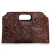 Elegant Cameron Tooled Clutch | Stylish and Compact Leather Handbag