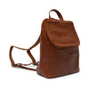 backpack side view, Addie Leather Backpack.